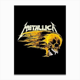 Metallichead Canvas Print