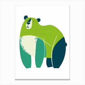 Bear Illustration 3 Canvas Print