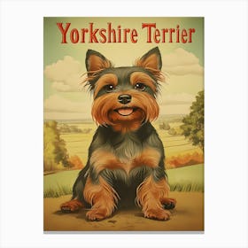 Yorkshire Terrier Canvas Print