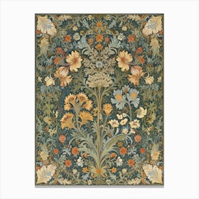 The garden William Morris Canvas Print