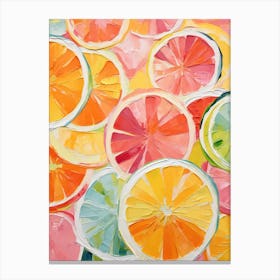 Citrus Slices Canvas Print