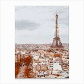 Paris Eiffel Tower 1 Canvas Print