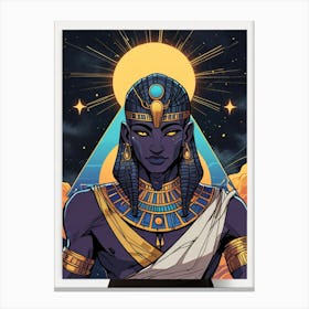 Egyptian God Canvas Print