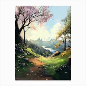 Landscape Art 6 Canvas Print