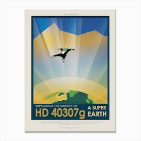Hd 40307g Nasa Space Poster Canvas Print