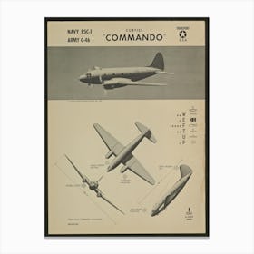 Commando Canvas Print