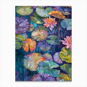 Water Lilies 8 Canvas Print