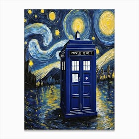 Van Goth Tardis 1 Canvas Print