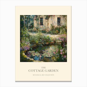 Cottage Dream Cottage Garden Poster 7 Canvas Print