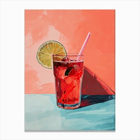 Coctail Drink Canvas Print