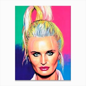 Daryl Hannah Pop Movies Art Movies Canvas Print