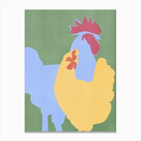 Farm Chicken Canvas Print