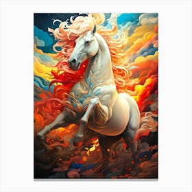 Horse In The Sky 2 Canvas Print