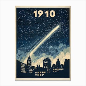 Aihrgdesign A Vintage Science Poster From 1910 Featuring Hall D72430fb Acc8 4ec7 972c D2a5477647cc 1 Canvas Print