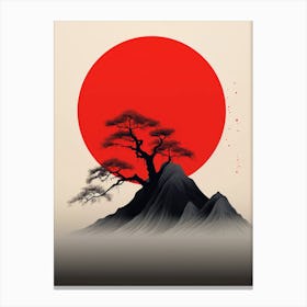 Japanese Tree Canvas Print