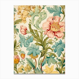 Floral Wallpaper Pattern 11 Canvas Print