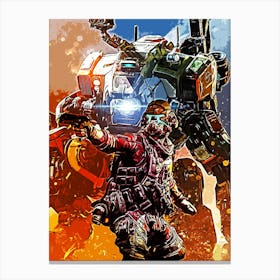 titanfall 2 2 Canvas Print