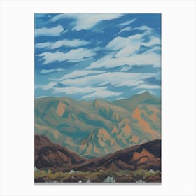 West Texas Mountains Canvas Print