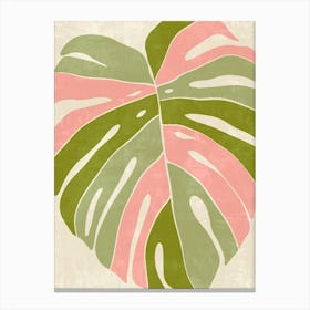Tropical Leaf Canvas Art Canvas Print