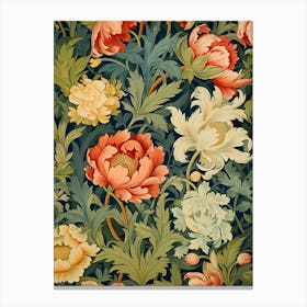 Floral Wallpaper 50 Canvas Print