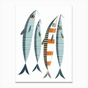 Three Fishes Canvas Print