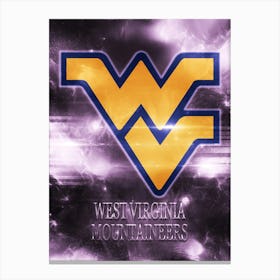 West Virginia Mountaineers Canvas Print