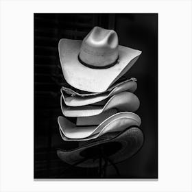 Cowboy Hats Canvas Print