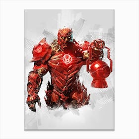 Red Lantern Atrocitus Canvas Print