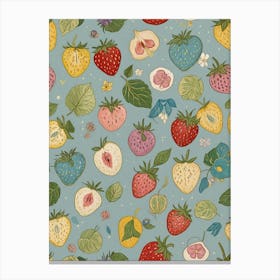 Strawberry Whimsy Canvas Print