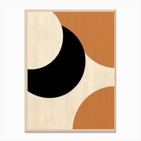 Geometric Whispers; Bauhaus Illusions Canvas Print