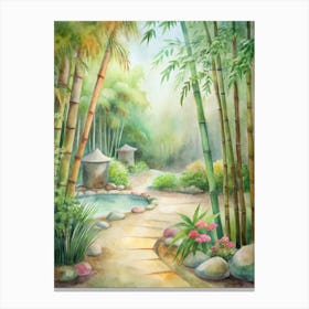 Japanese Garden Canvas Print