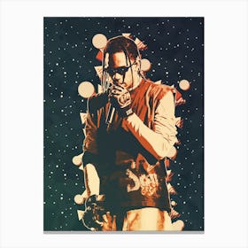 Travis Scott 59 Canvas Print