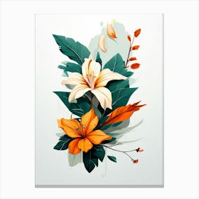 Artistic Flower Canvas Print