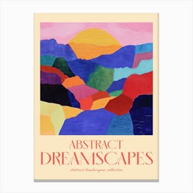 Abstract Dreamscapes Landscape Collection 59 Canvas Print