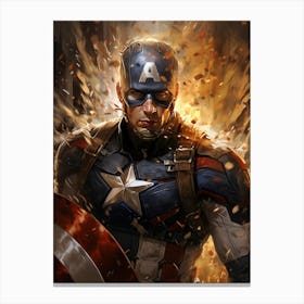 Captain America 30 Canvas Print