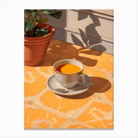 Turmeric Tea 2 Canvas Print