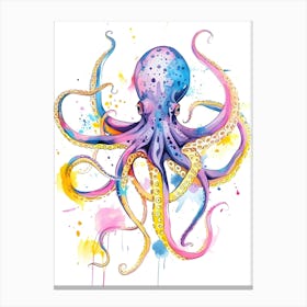 Octopus 4 Canvas Print