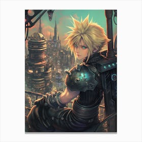 Final Fantasy 1 Canvas Print