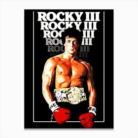 Rocky Rocky boxing movie Canvas Print