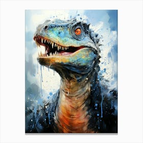 Jurassic Park Dinosaur animal Canvas Print