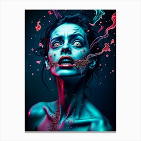 Emotional Madness Canvas Print