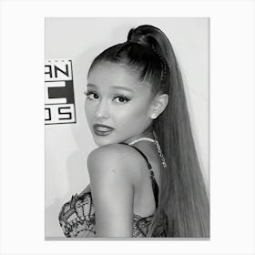 Ariana Grande Attends The 2016 American Music Awards Canvas Print