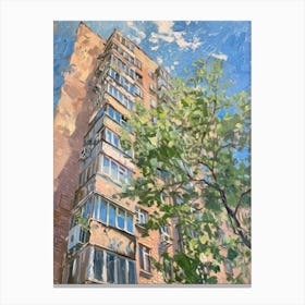 Apartment Building 1 Canvas Print