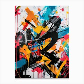 Graffiti Art Canvas Print