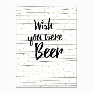 Beer Canvas Print