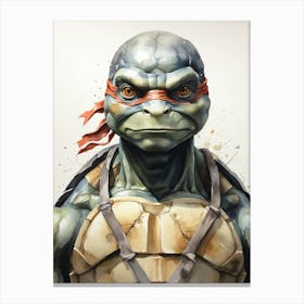 Teenage Mutant Ninja Turtle 1 Canvas Print