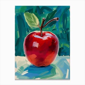 Apple In Matisse Painting Style (3) Canvas Print