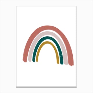 Boho Rainbow Canvas Print