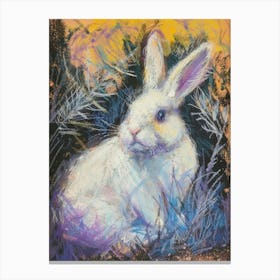 Rabbit In The Grass Canvas Print