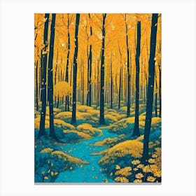 Autumn Forest 98 Canvas Print